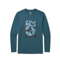 17.5μm Men‘s Long-sleeved Tencel Merino Wool Pattern T-shirt (150g)