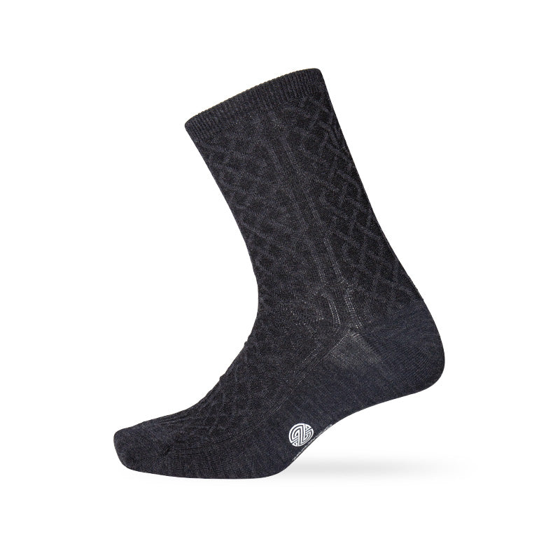 Lifestyle Color Merino Wool Crew Socks (New)