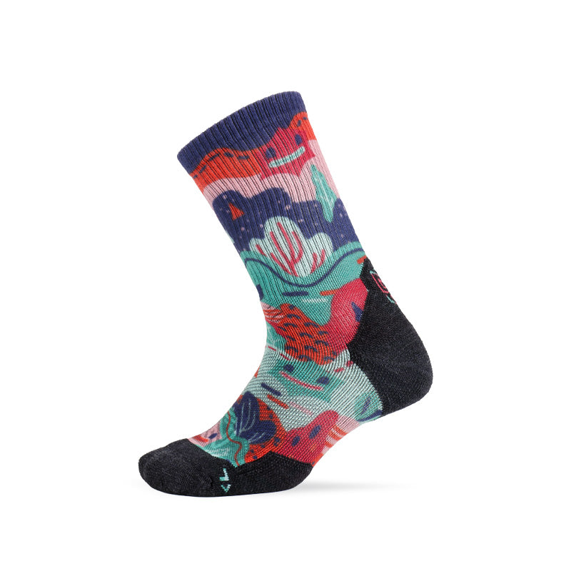 PATTERN TRAINING Merino Wool Crew Socks(New)