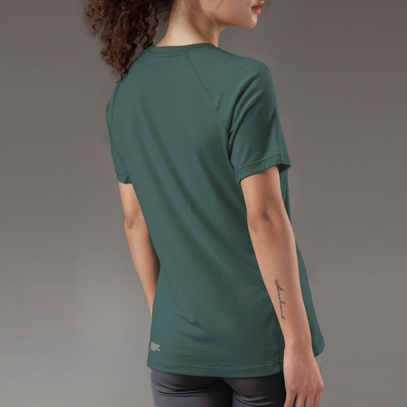 17.5μm Women‘s Merino Wool T-shirt (150g)