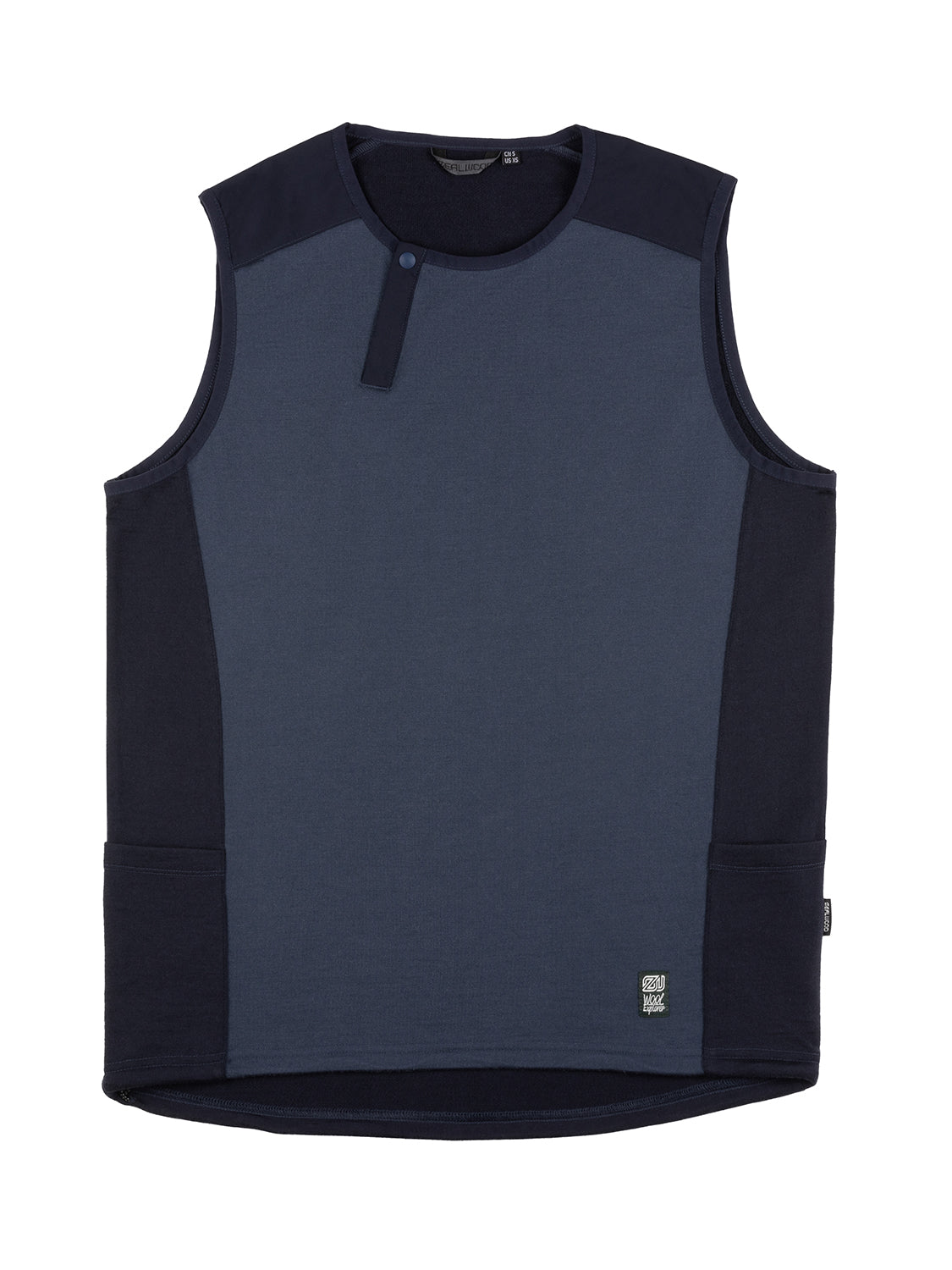 18.5μm Men‘s Wool Vest (280g)
