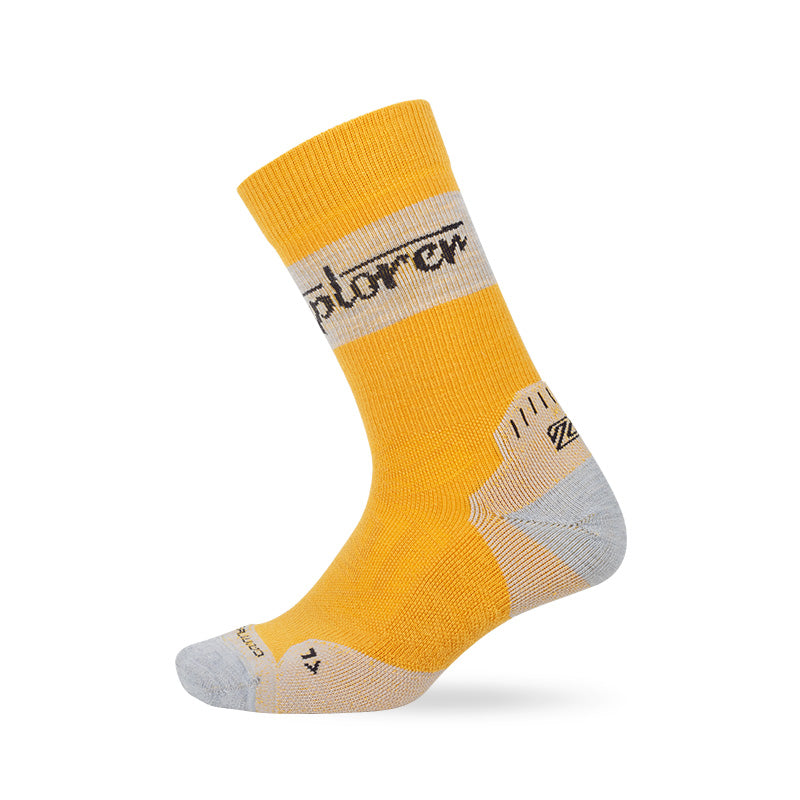 TRAVEL MD Merino Wool Crew Socks Winter