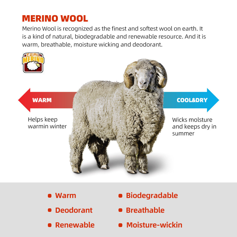 18.5μm Men‘s Wool Vest (280g)