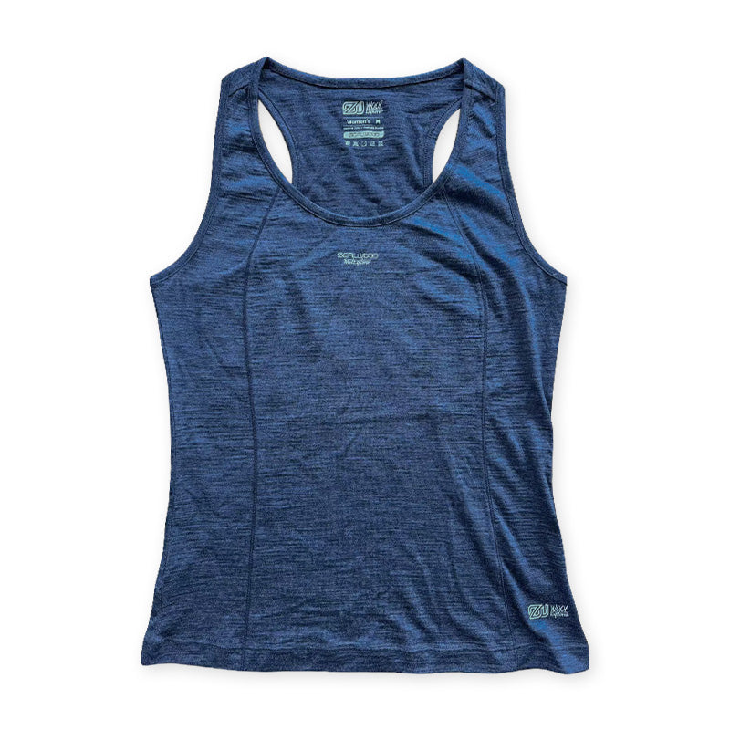 17.5μm Women‘s Merino Wool Sleeveless Shirt Vest (150g)