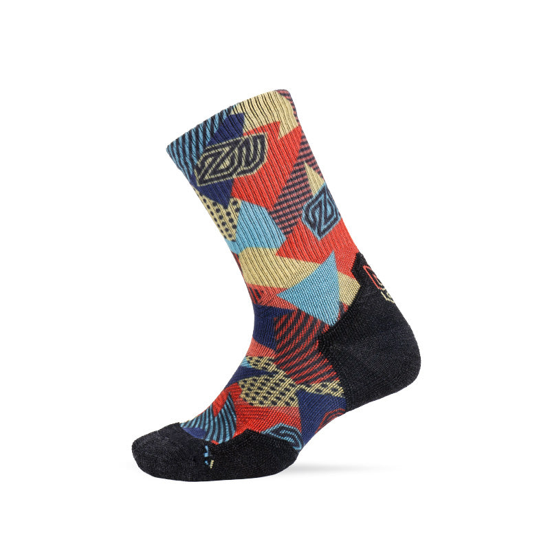 PATTERN TRAINING Merino Wool Crew Socks(New)