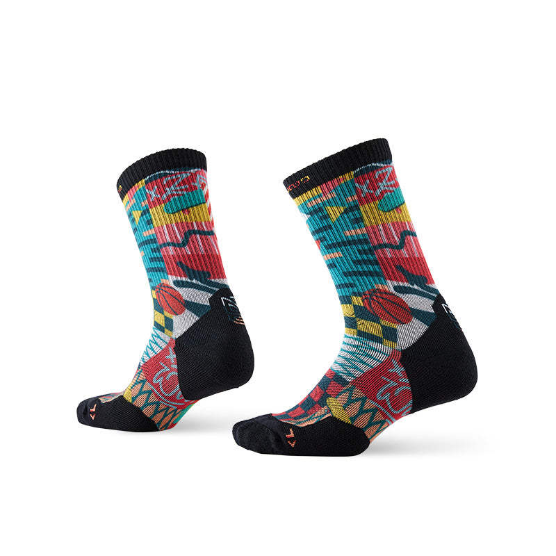 PATTERN TRAINING Merino Wool Crew Socks(New)