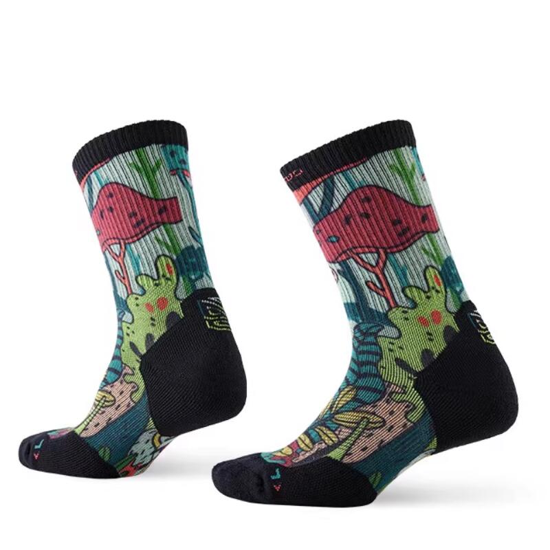 PATTERN TRAINING Merino Wool Crew Socks(New)