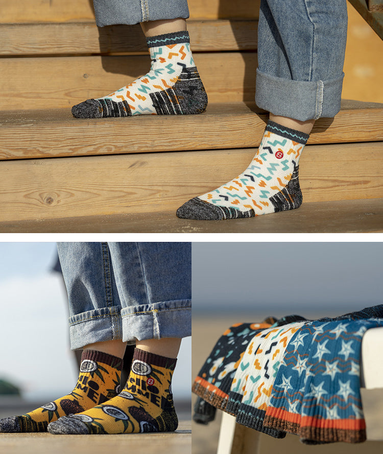 PATTERN TRAINING LT Merino Wool Ankle Socks