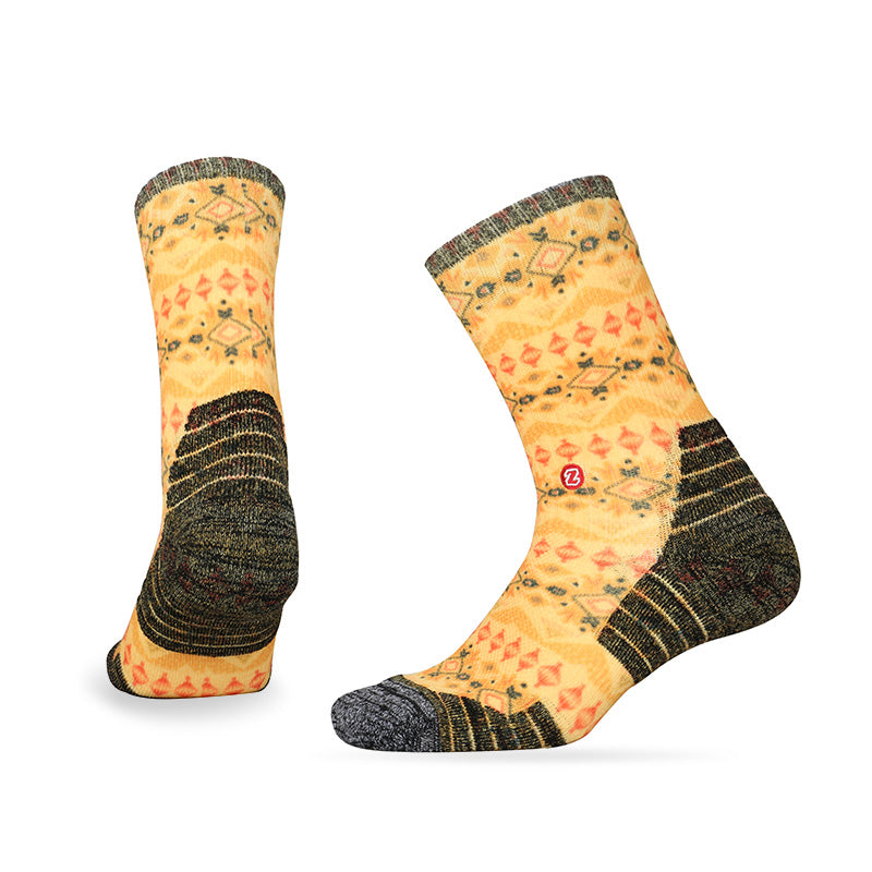 PATTERN TRAINING Merino Wool Crew Socks