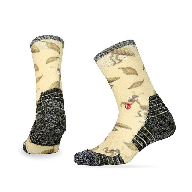 PATTERN TRAINING Merino Wool Crew Socks