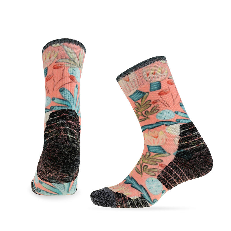 PATTERN TRAINING Merino Wool Crew Socks