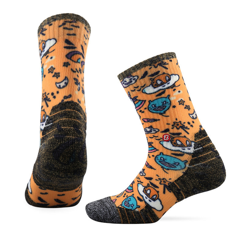 PATTERN TRAINING Merino Wool Crew Socks