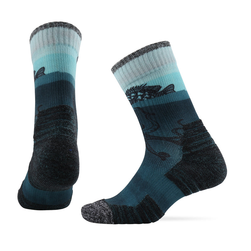 PATTERN TRAINING Merino Wool Crew Socks