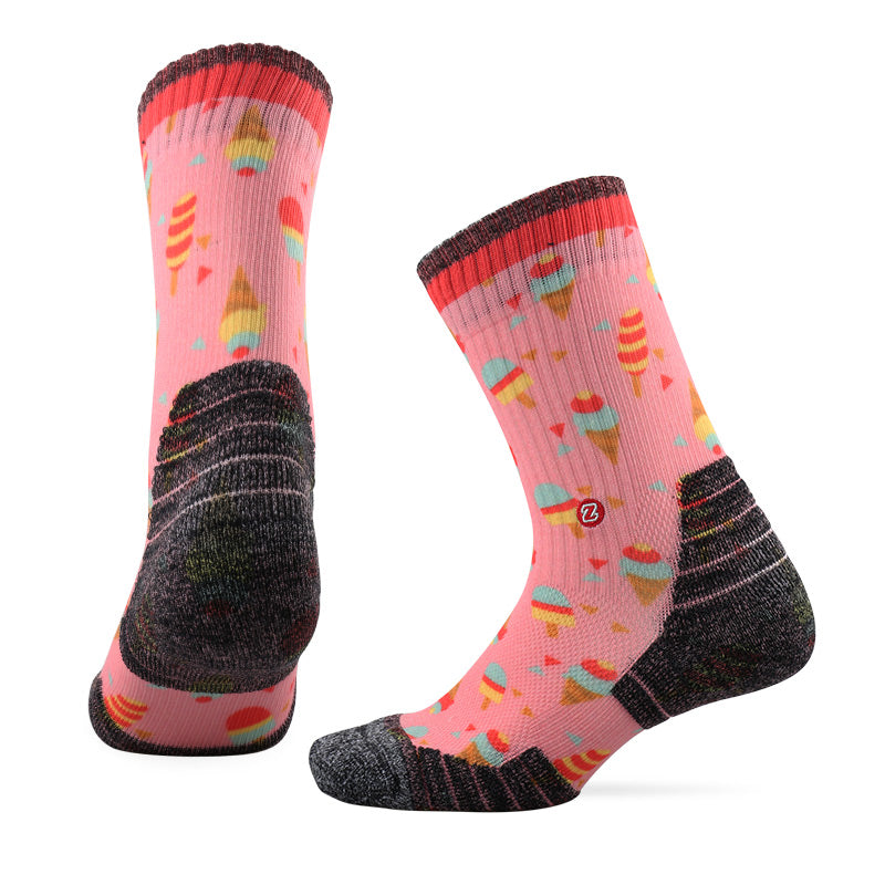 PATTERN TRAINING Merino Wool Crew Socks