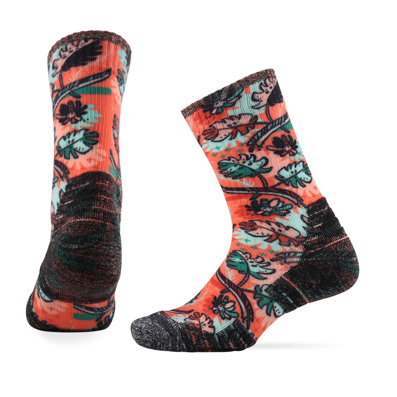 PATTERN TRAINING Merino Wool Crew Socks