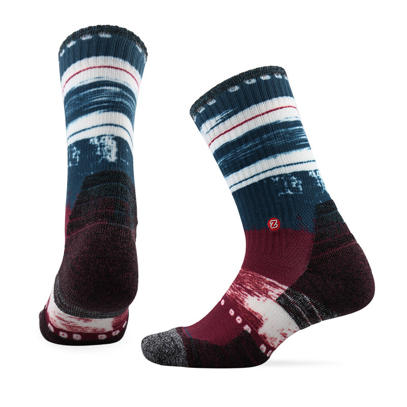 PATTERN TRAINING Merino Wool Crew Socks