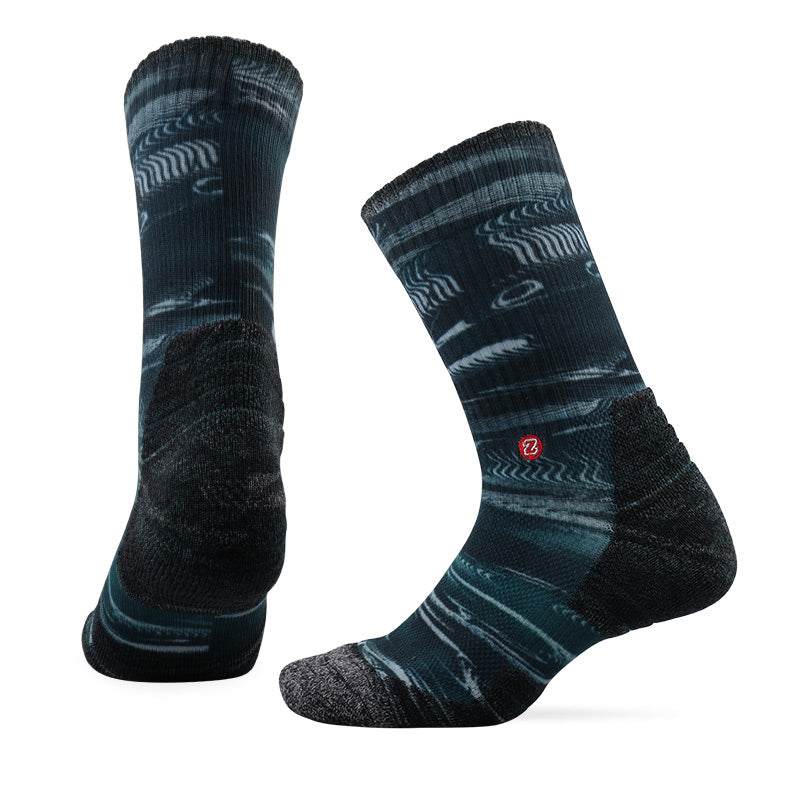 PATTERN TRAINING Merino Wool Crew Socks