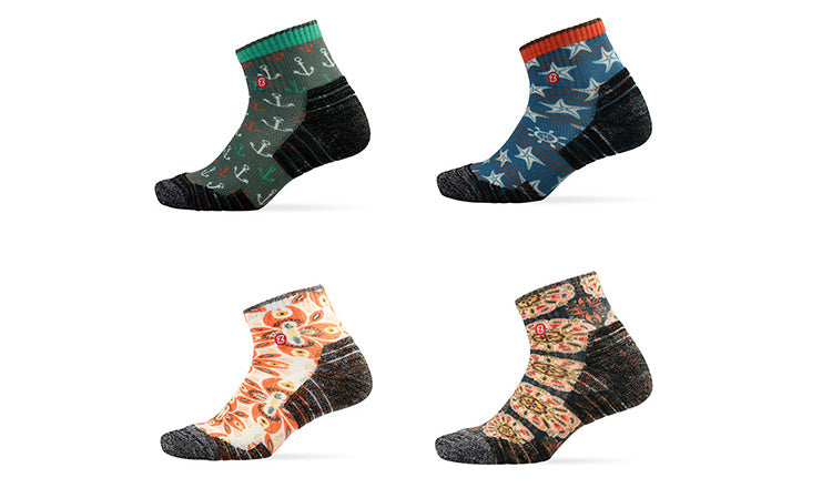 PATTERN TRAINING LT Merino Wool Ankle Socks